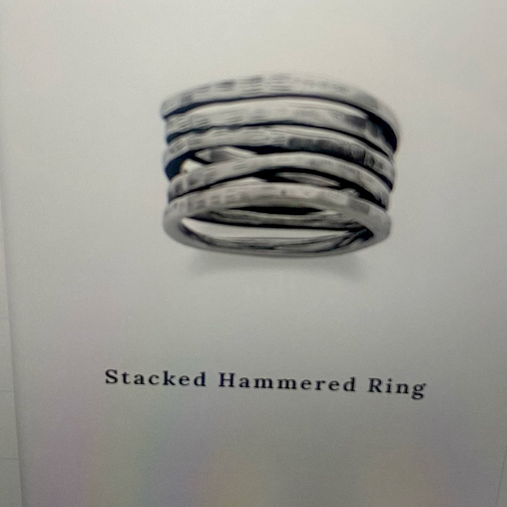 James Avery ring, size 8.